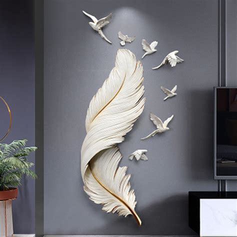 wall feathers